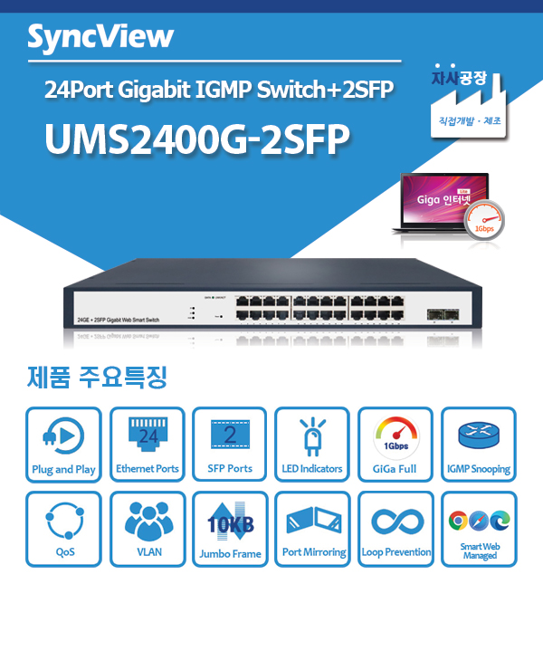 UMS2400G-2SFP